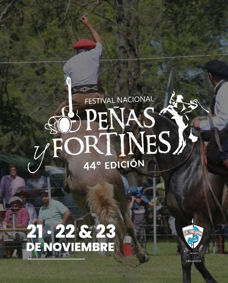 Se viene el 44° Festival Nacional de Peñas y Fortines