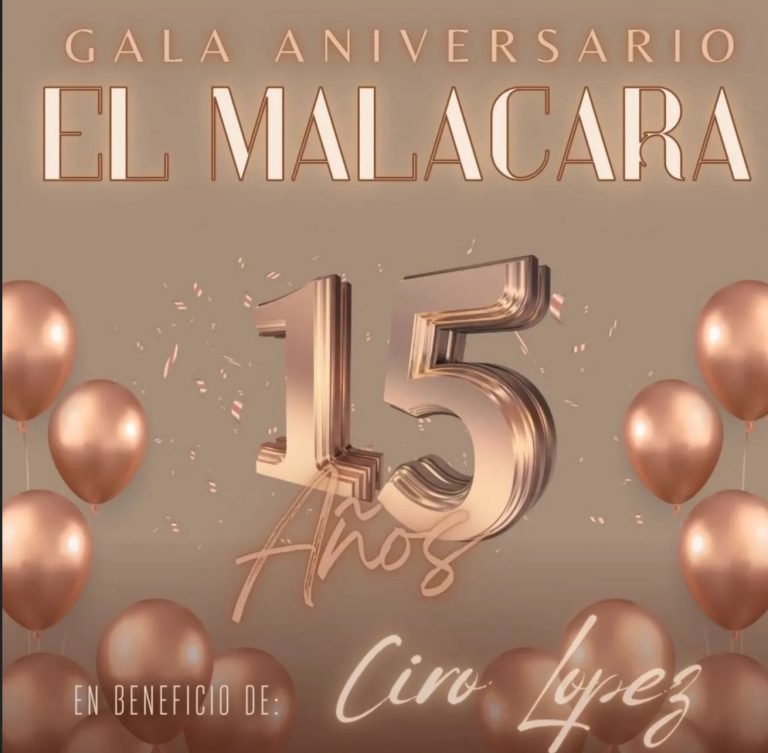 GALA ANIVERSARIO DE “EL MALACARA” A BENEFICIO DE CIRO LOPEZ