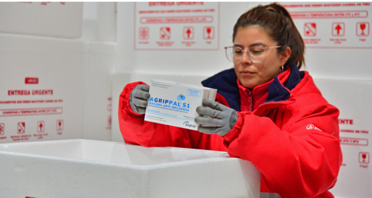 Nación adelanta la campaña antigripal y comienza con el envío de vacunas a las jurisdicciones
