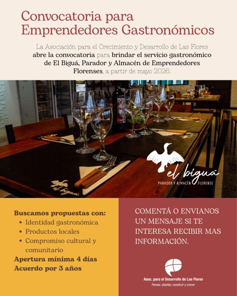 Convocatoria para emprendedores gastronómicos