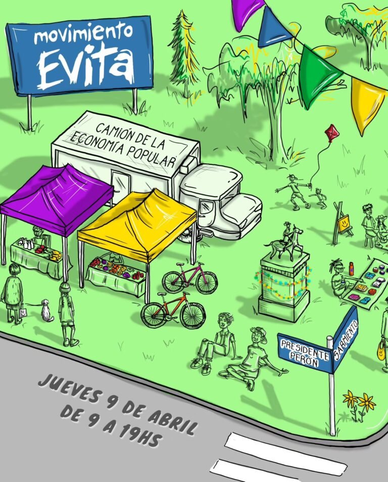 Este jueves el camión de la economía popular llega a Las Flores