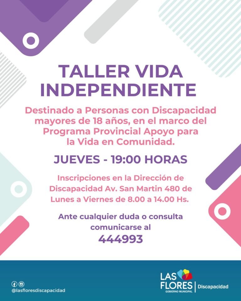 TALLER “VIDA INDEPENDIENTE”