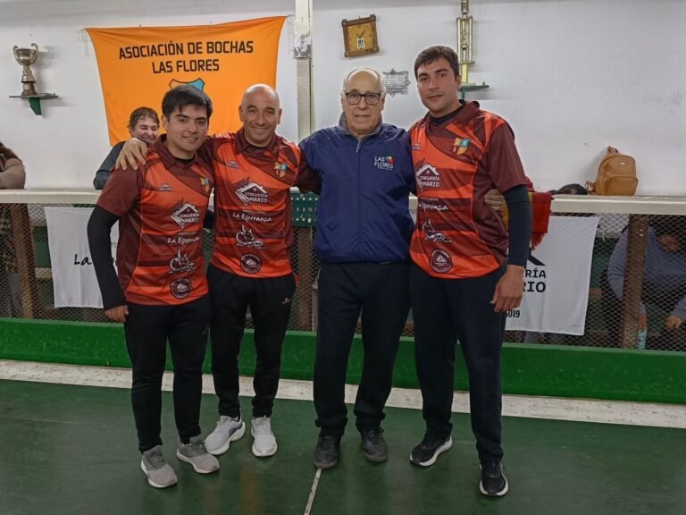 BOCHAS: LAS FLORES GANÓ EL ZONAL DE TERCERA DIVISIÓN