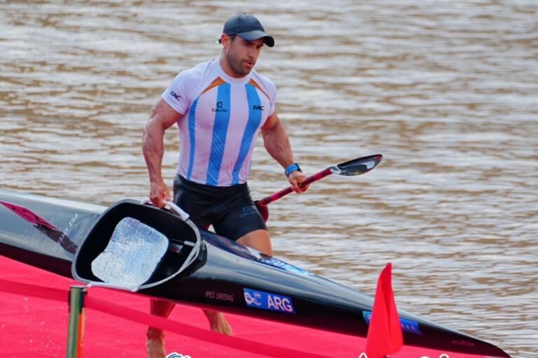 CANOTAJE: JUANI CÁCERES FUE CUARTO EN LA COPA DEL MUNDO DE MARATÓN EN CHINA
