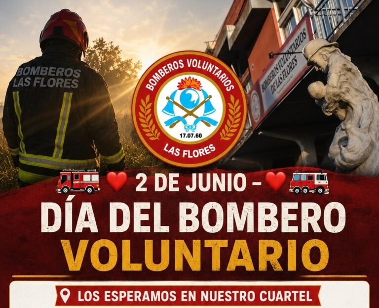 ACTO Y ACTIVIDADES POR EL DÍA DEL BOMBERO VOLUNTARIO