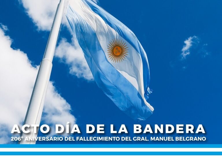 Acto por el Día de la Bandera