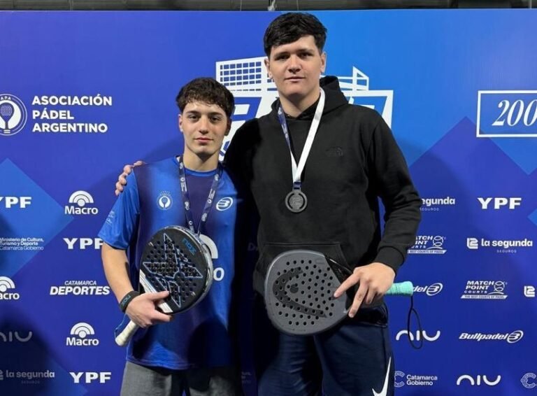PADEL: SANTINO PROPATO SAN MARTÍN SUBCAMPEÓN EN LA CUARTA ETAPA DE LIGA ARGENTINA DE MENORES