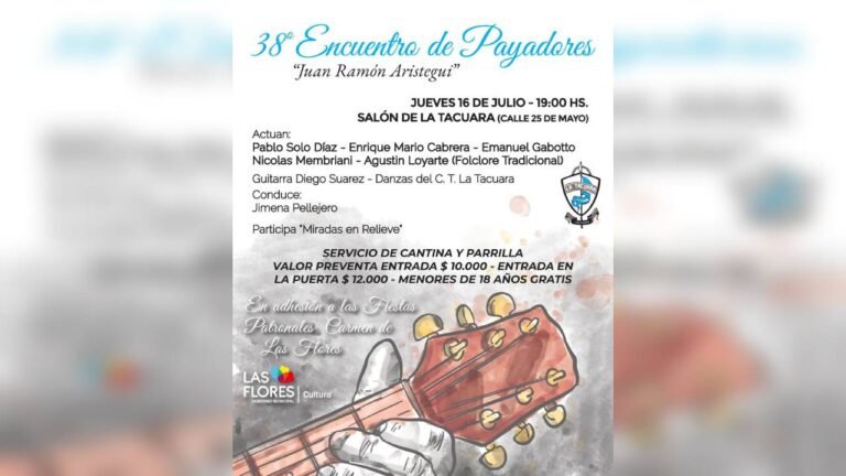 SE ACERCA EL 38° ENCUENTRO DE PAYADORES