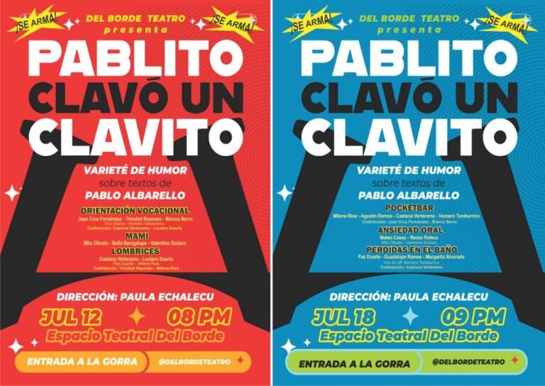 El Taller de Teatro Del Borde con adolescentes presenta un Gran Varieté de humor