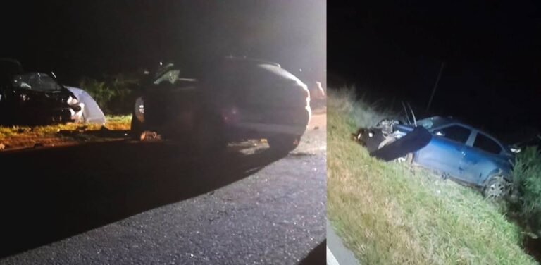 Trágico choque frontal en Ruta 30 con una persona fallecida y siete heridos