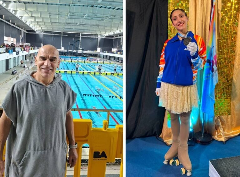 Excelente participación de José Albarello en natación y Clara Mendivil en patín