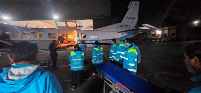 LA PROVINCIA DE BUENOS AIRES REALIZÓ UN VUELO SANITARIO SIN PRECEDENTES