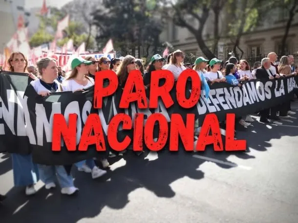 Semana con paro docente universitario de 48 hs