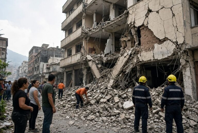 Terremoto en Colombia ya supera los 80 muertos