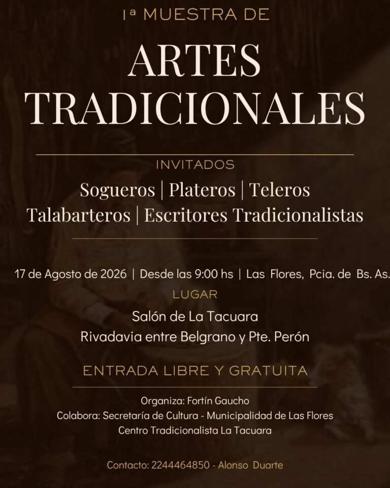 PRIMERA MUESTRA DE ARTES TRADICIONALES