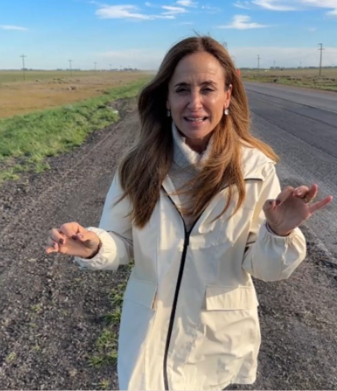 La Diputada Nacional Victoria Tolosa Paz recorrió la Ruta 3 y estuvo en Las Flores