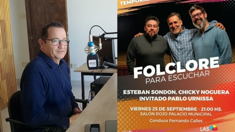 Nueva noche de “Folclore para Escuchar” en el Salón Rojo