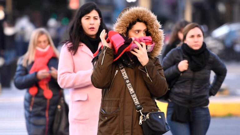 Frío, viento y algunas lluvias: así estará este sábado y domingo en la Provincia de Buenos Aires