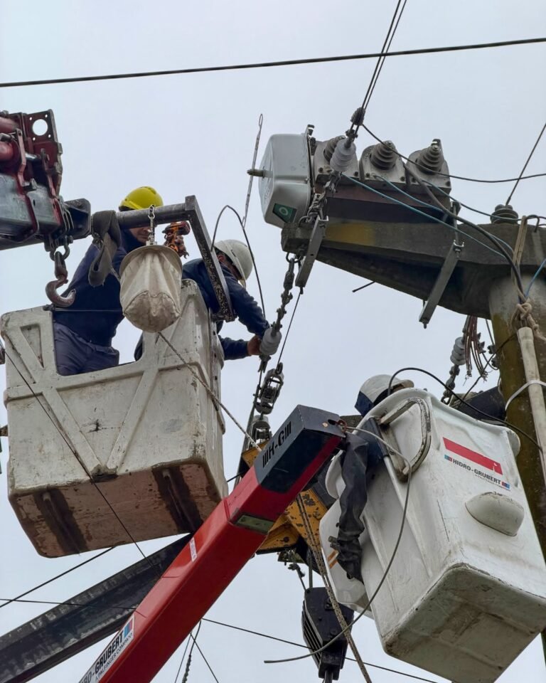 TRABAJOS REALIZADOS EN EL CORTE PROGRAMADO DE ENERGÍA ELÉCTRICA